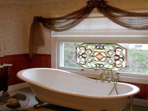 Bathrooms Window Curtains Designs