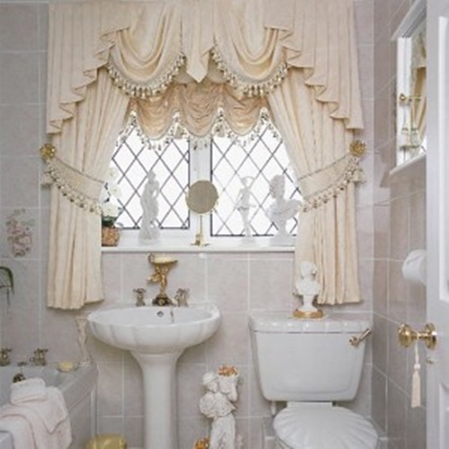 Bathrooms Window Curtains Designs