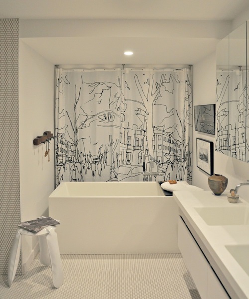 Bathrooms Window Curtains Designs