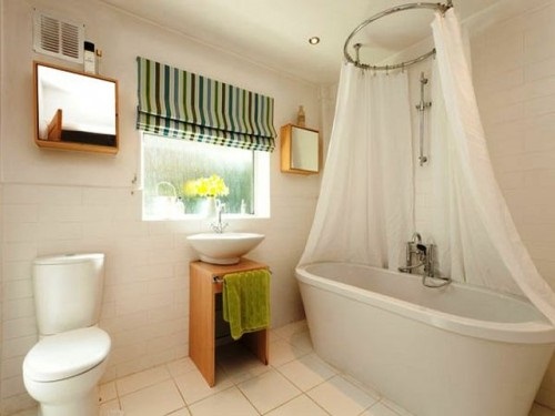 Bathrooms Window Curtains Designs