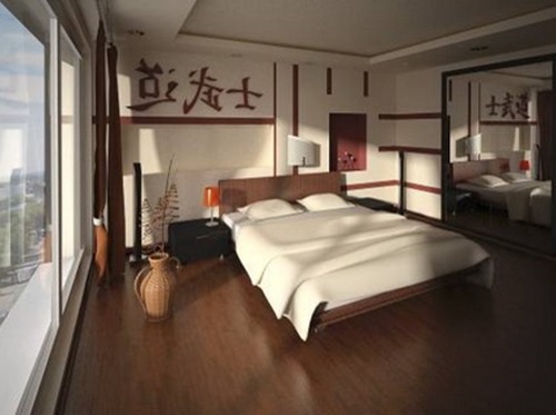Oriental Bedroom Interior Design