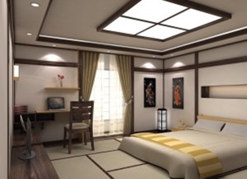 Oriental Bedroom Interior Design