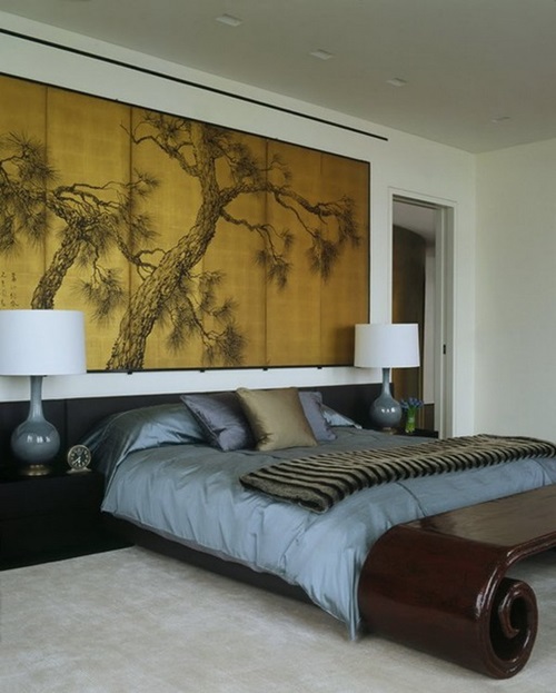 Oriental Bedroom Interior Design
