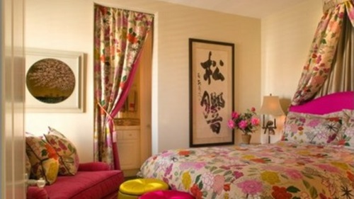 Oriental Bedroom Interior Design