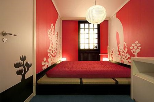 Oriental Bedroom Interior Design