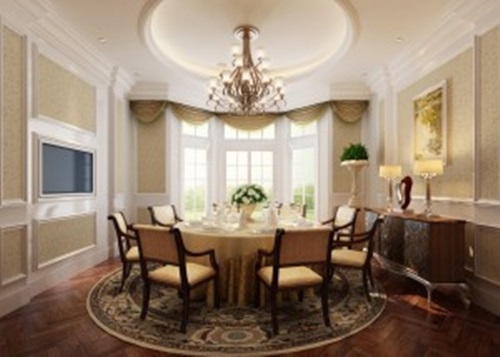Traditional French Dining Room Design