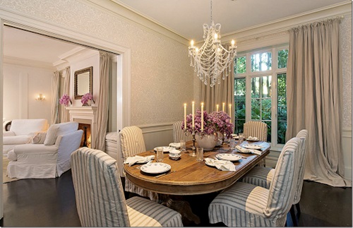 Traditional French Dining Room Design
