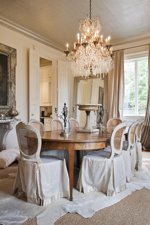 Traditional French Dining Room Design