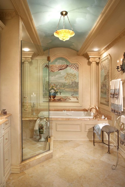 Victorian Bathroom Curtain Ideas
