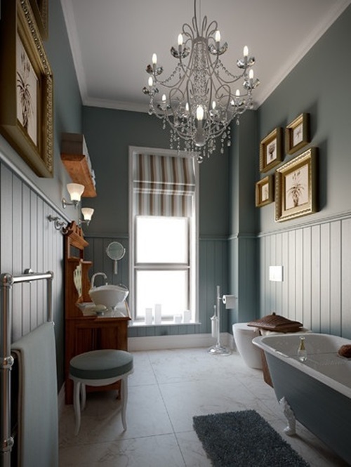 Victorian Bathroom Curtain Ideas