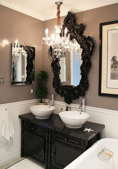 Victorian Bathroom Curtain Ideas