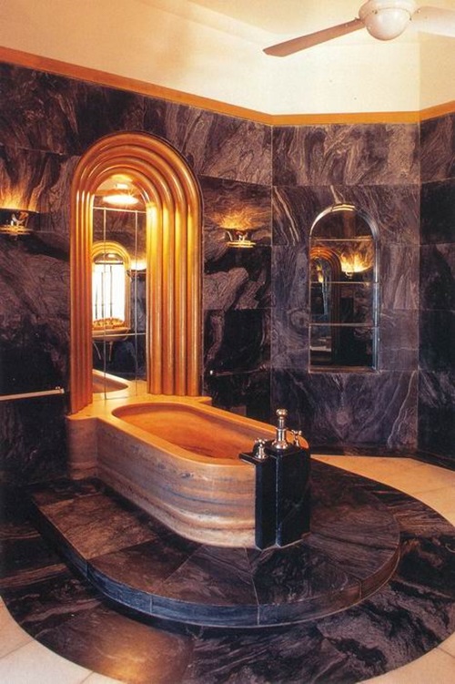 Achieving the Glamour of an Art Deco Bathroom