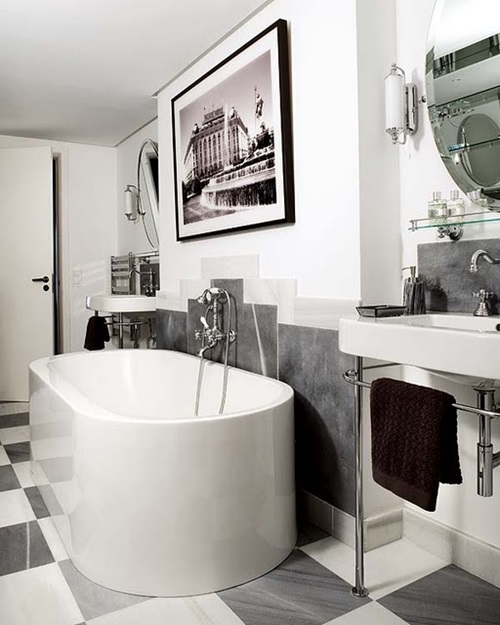 Achieving the Glamour of an Art Deco Bathroom