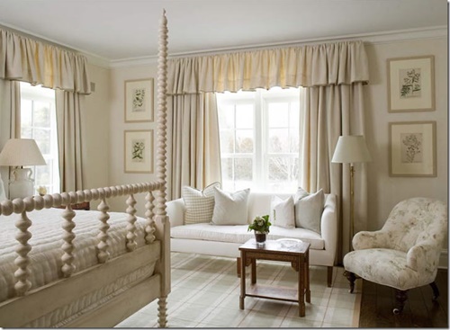 Bedrooms Window Curtains Colors