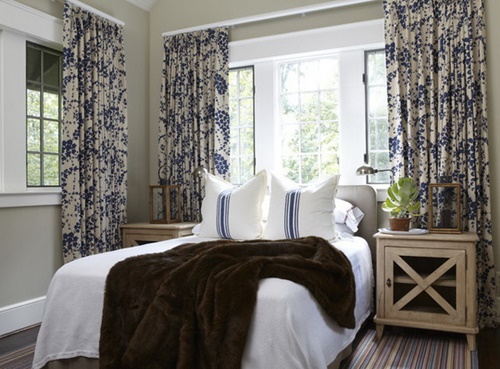 Bedrooms Window Curtains Colors