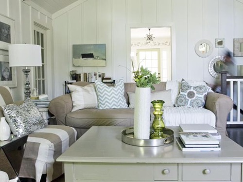 Cottage Living Room Curtain Ideas