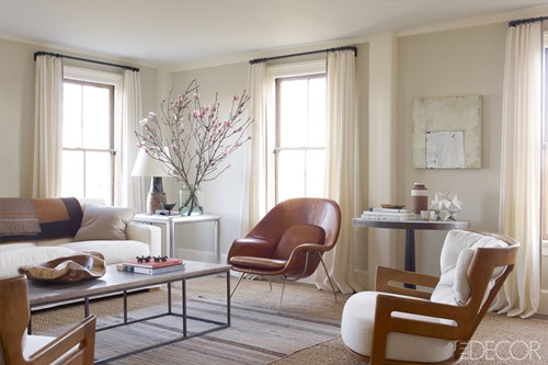 Cottage Living Room Curtain Ideas