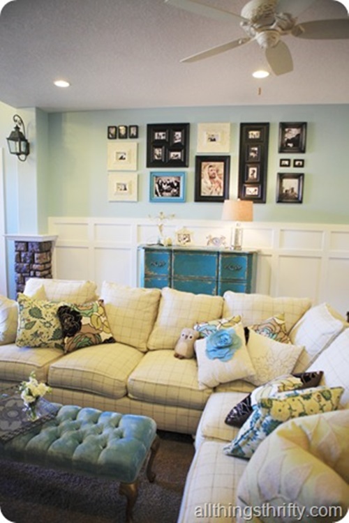 Cottage Living Room Curtain Ideas