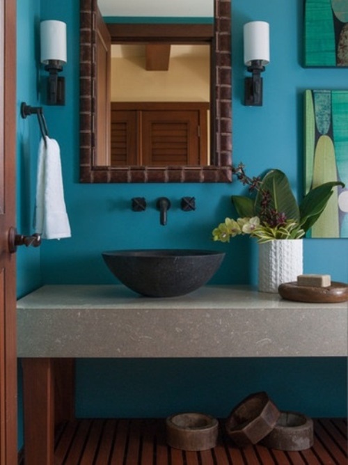 Designing A Tropical Bathroom - Colors, Accessories and Theme