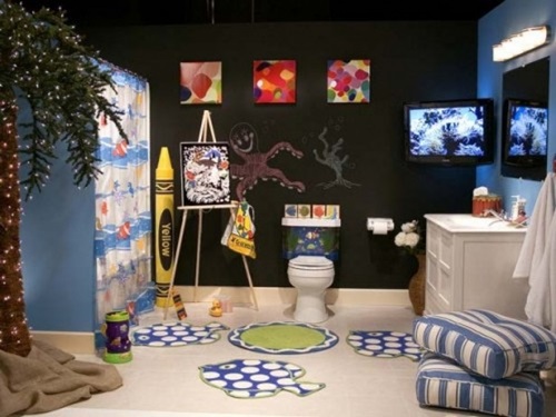 Designing Kids Bathroom - Colors and Themes