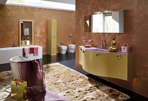 Interior Design of Bathroom – Flooring, Walls and Furniture