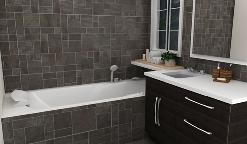 Modern Bathroom Design – Tiles and Colors
