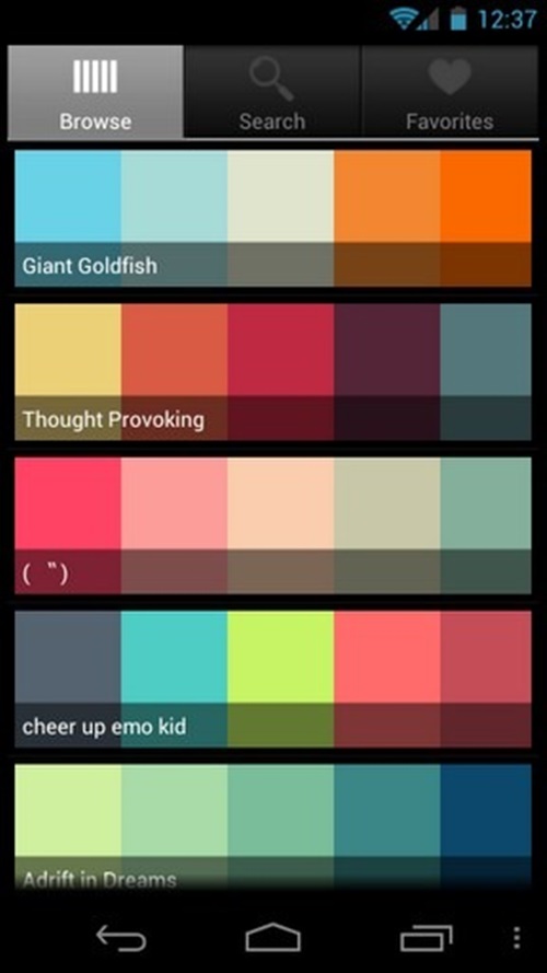 The Influence of Most Popular Color Palettes