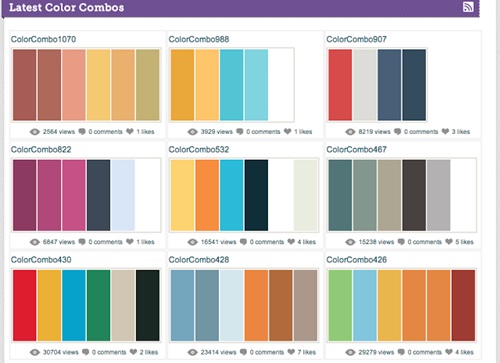The Influence of Most Popular Color Palettes
