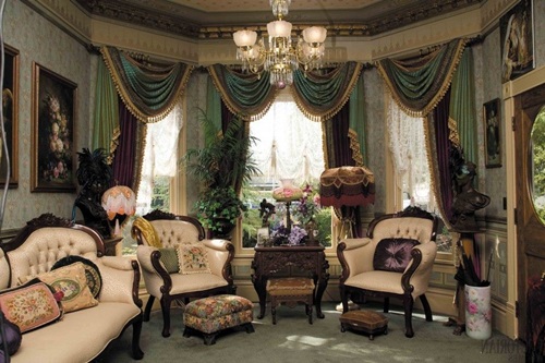 Victorian Living Room Curtain Ideas – Victorian Style