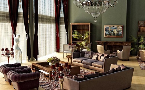 Victorian Living Room Curtain Ideas – Victorian Style