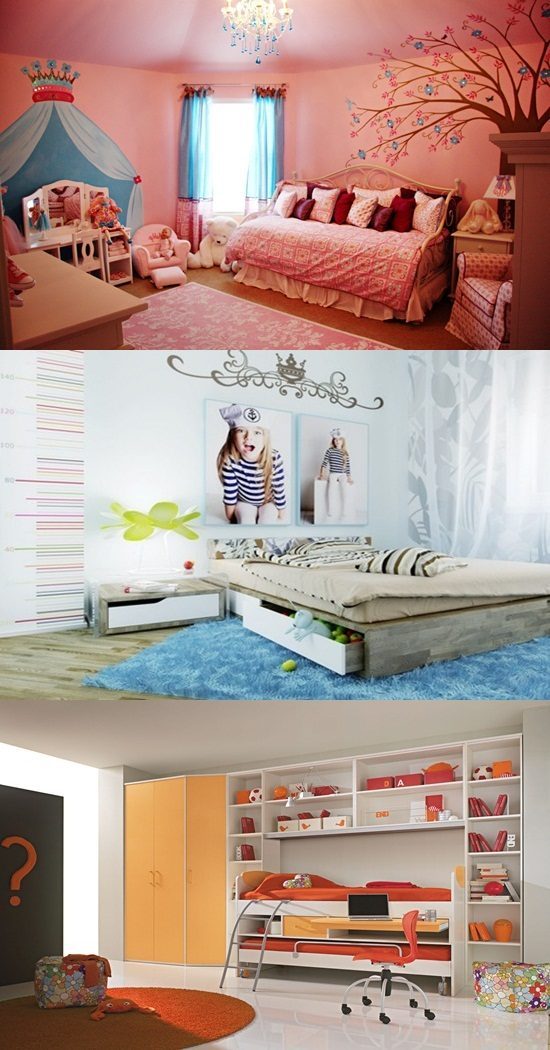 Interior Design Ideas for Baby & Teen Girls’ Bedrooms
