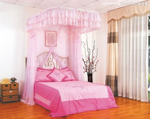 Attractive Little Girls Bedroom with a Fairy