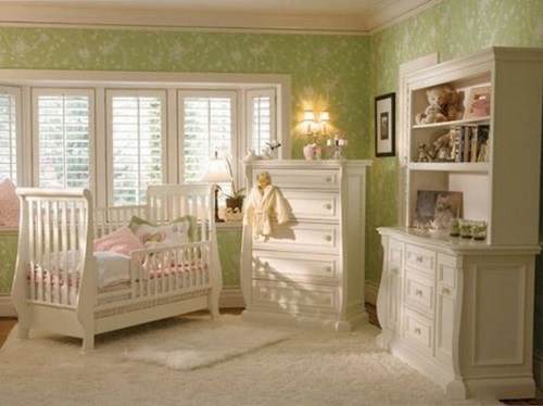 Attractive Little Girls Bedroom with a Fairy
