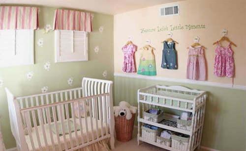 Attractive Little Girls Bedroom with a Fairy