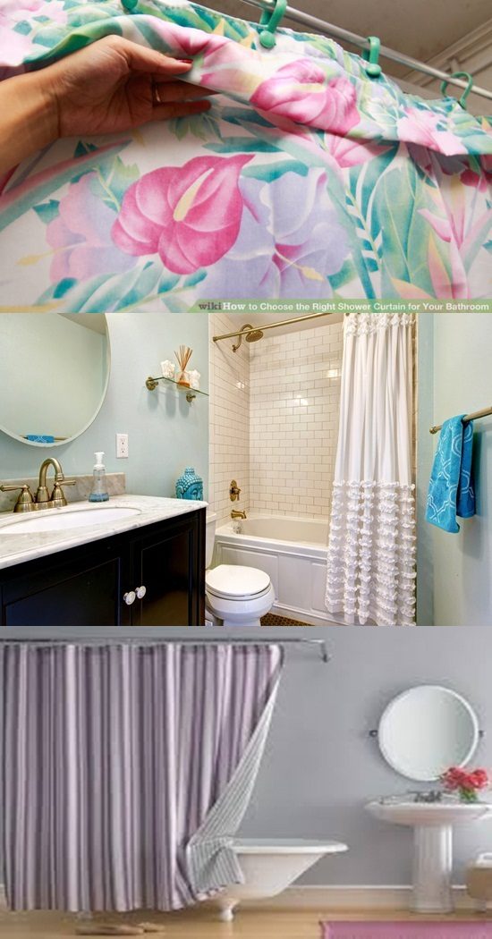Bathroom Curtains, How to Choose them and also keep the Bathroom Clean and Healthy