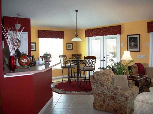 Combine your kitchen and dining room and Get space and style