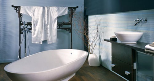 How to Decorate a Modern Asian Bathroom