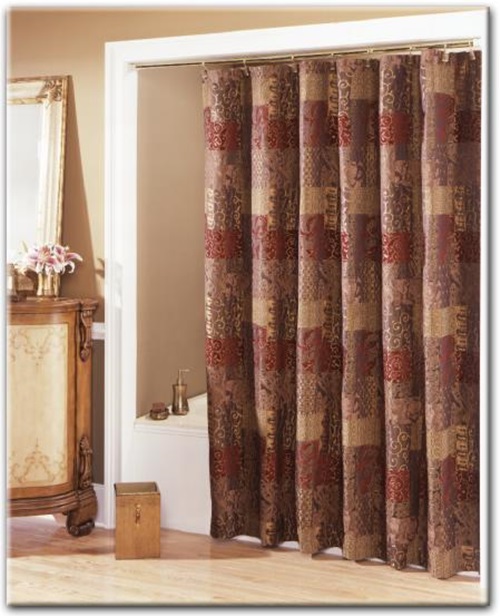 Luxury Bathroom Window Ready Made Curtains