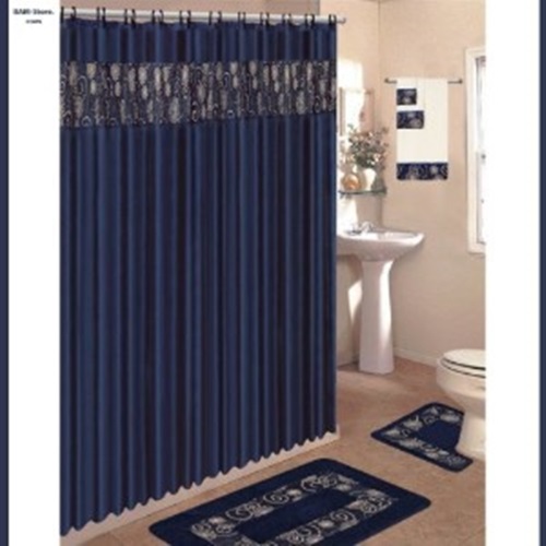 Luxury Bathroom Window Ready Made Curtains