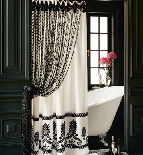 Luxury Bathroom Window Ready Made Curtains
