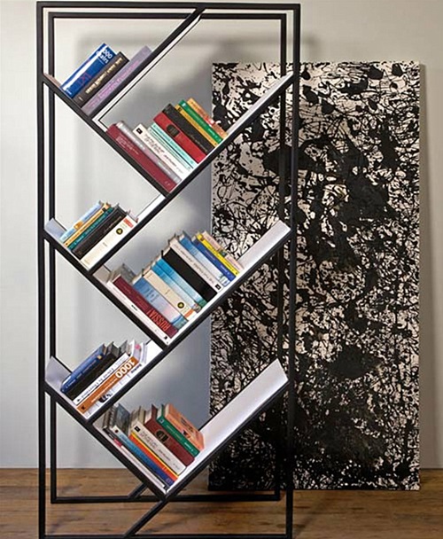 Modular bookshelves and room divider