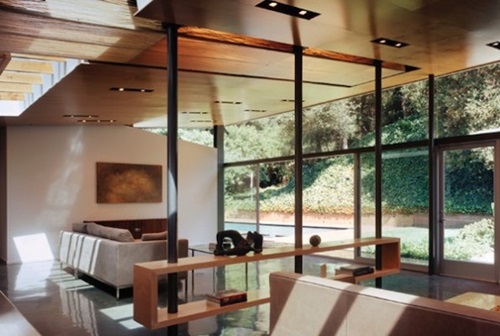 Modular bookshelves and room divider