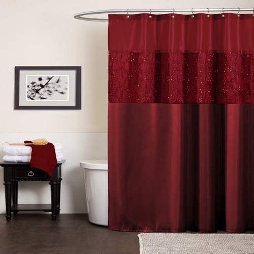 The importance of the shower curtains and having a beautiful, homey bathroom