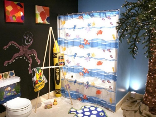 The importance of the shower curtains and having a beautiful, homey bathroom