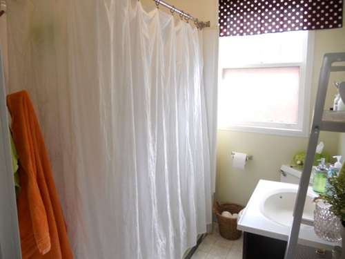 The importance of the shower curtains and having a beautiful, homey bathroom