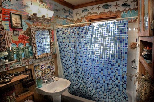 The importance of the shower curtains and having a beautiful, homey bathroom