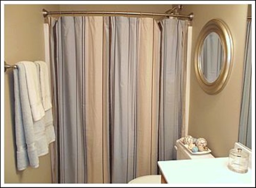 The importance of the shower curtains and having a beautiful, homey bathroom