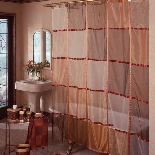 The importance of the shower curtains and having a beautiful, homey bathroom