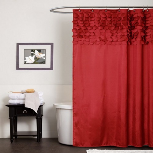 The importance of the shower curtains and having a beautiful, homey bathroom