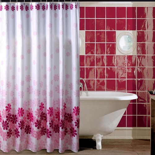 The importance of the shower curtains and having a beautiful, homey bathroom